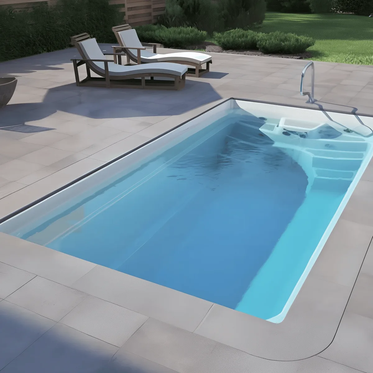 Композитный бассейн Laguna 5 — вид сверху в Щелково