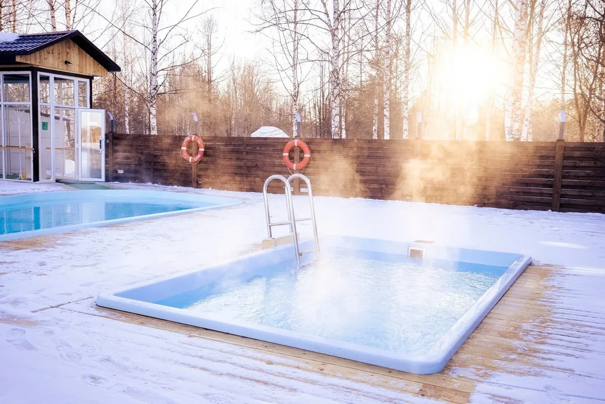 Композитный бассейн Laguna 4 — установка в Щелково