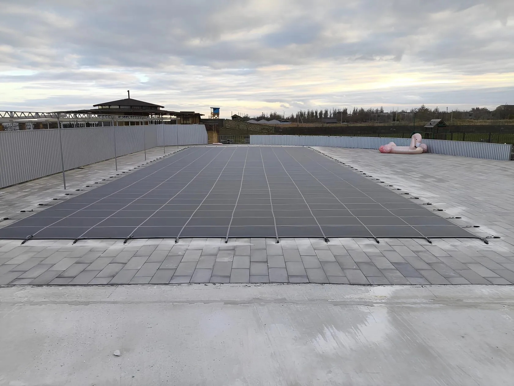 Защитное покрывало для бассейна в Щелково