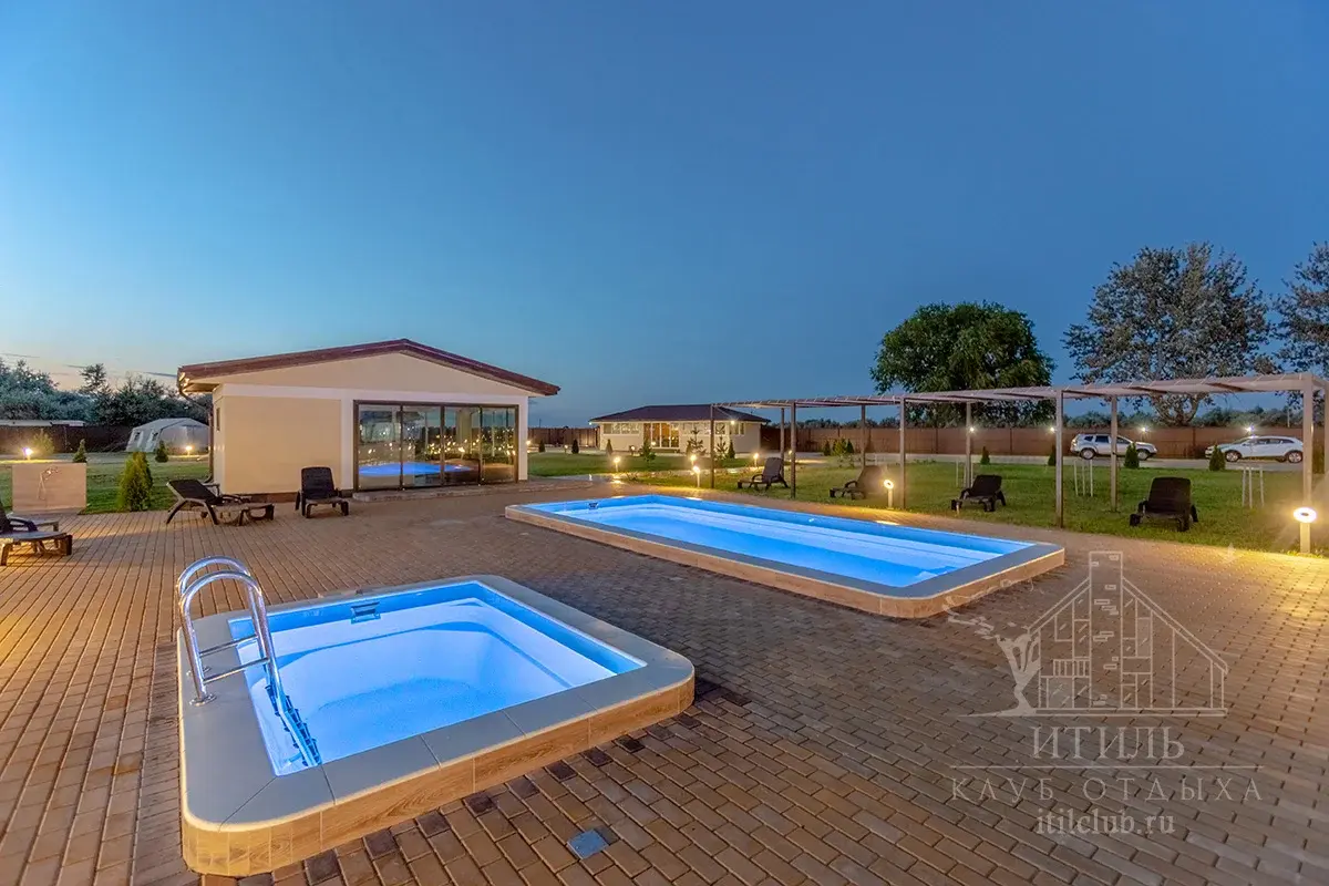 Композитная купель Laguna 3 — установка в Щелково